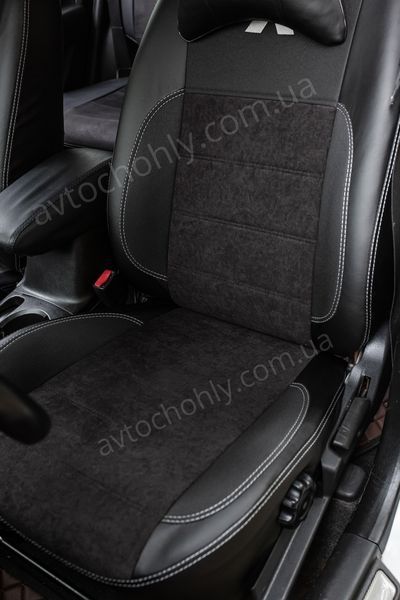 Чохли на сидіння Мітсубісі Грандіс (Mitsubishi Grandis) MAX-K комбіновані аригона алькантара MAX-K 229 фото