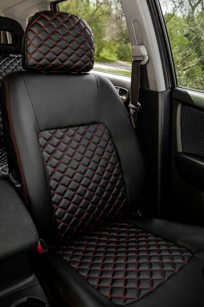 Чохли на сидіння Skoda Octavia (Шкода Октавія) модельні MAX-S, екошкіра Арігон MAX-S 307 фото