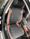 Чехлы на сиденья Фольксваген Пассат Б5 (Volkswagen Passat B5) модельные MAX-L из экокожи Черно-коричневый 1348346100 фото 1