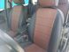 Чохли на сидіння Фіат Добло Комбі (Fiat Doblo Combi) модельні MAX з екошкіри Чорно-коричневий MAX-7069 фото 3