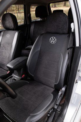 Чохли на сидіння Фольксваген Джетта США (Volkswagen Jetta USA) MAX-K комбіновані аригона алькантара MAX-K 491 фото