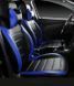 Чехлы на сиденья Шкода Румстер (Skoda Roomster) модельные MAX-L из экокожи Черно-синий 1348346851 фото 3