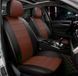 Чехлы на сиденья Джили МК2 (Geely MK2) модельные MAX-N из экокожи Черно-коричневый MAX-N-6614 фото 1