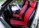 Чехлы на сиденья Мазда 6 (Mazda 6) модельные MAX-N из экокожи Черно-красный MAX-N-7145 фото 4
