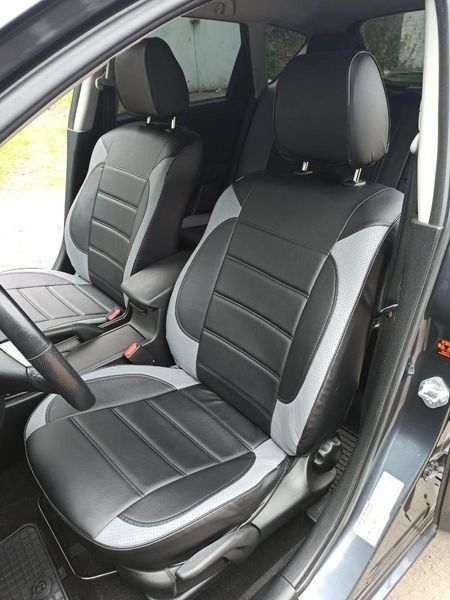 Чохли на сидіння Volkswagen HR-V модельні НЕО Х, екошкіра L-959145 фото