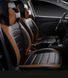 Чохли на сидіння Skoda Fabia 1 модельні НЕО Х, екошкіра L-957773 фото 3