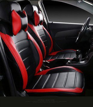 Чохли на сидіння Mercedes W204 C-Class модельні MAX-L, екошкіра L-959262 фото