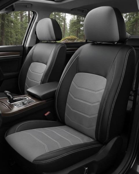 Чохли на сидіння Деу Гентра (Daewoo Gentra) Elit комбіновані аригона алькантара Elit 380 фото