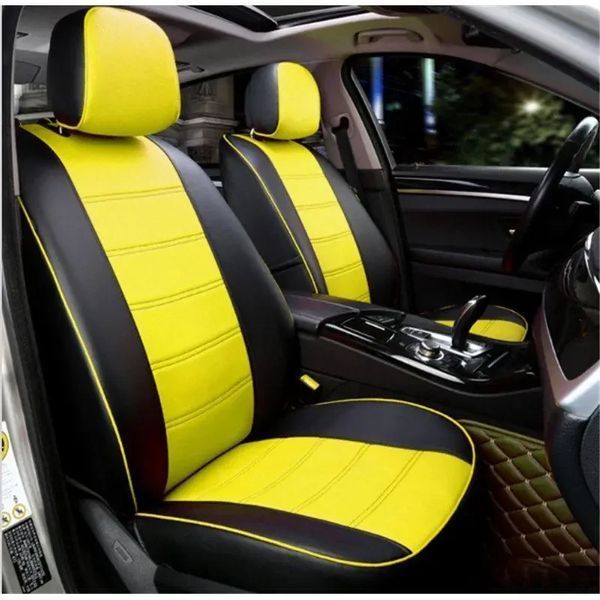 Чехлы на сиденья Шевроле Ланос (Chevrolet Lanos) модельные MAX из экокожи MAX-5762 фото