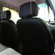 Чохли на сидіння ГАЗ Волга 3110/3105 модельні MAX з екошкіри Чорно-білий MAX-5875 фото 2