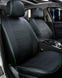 Чохли на сидіння Мітсубісі АСХ (Mitsubishi ASX) модельні MAX-N з екошкіри Чорно-зелений MAX-N-6404 фото 2