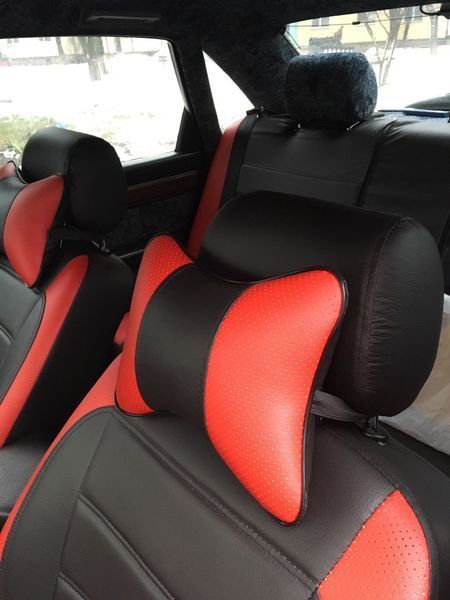 Чехлы на сиденья Peugeot 307 модельные MAX-L из экокожи Черно-красный 1348347038 фото