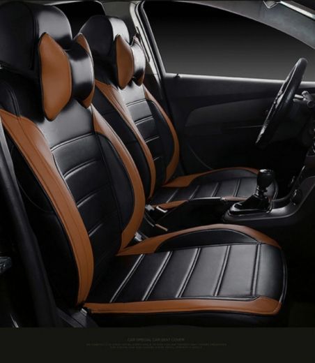 Чехлы на сиденья Toyota Camry модельные MAX-L, экокожа L-959280 фото