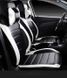 Авточехлы на Passat B7 Volkswagen модельные MAX-L из экокожи Черно-белый 1348346087 фото 1
