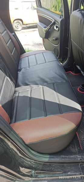 Чохли на сидіння Skoda Octavia модельні MAX-L, екошкіра L-957424 фото