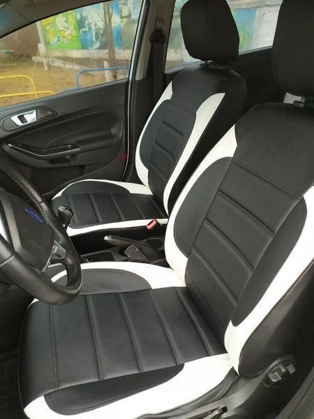 Чехлы на сиденья Toyota Camry 55 модельные MAX-L, экокожа L-959283 фото